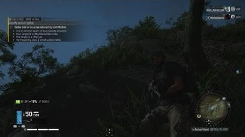 Funny moment sliding down a hill on ghost recon breakpoint