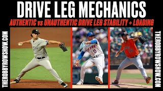 Drive Leg Unauthentic Stability - Pitching Mechanics Breakdown | ROBBY ROWLAND
