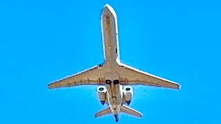 American Eagle (SkyWest) Mitsubishi CRJ-700ER Takeoff From Idaho Falls [N870DC] American Eagle Idaho Falls