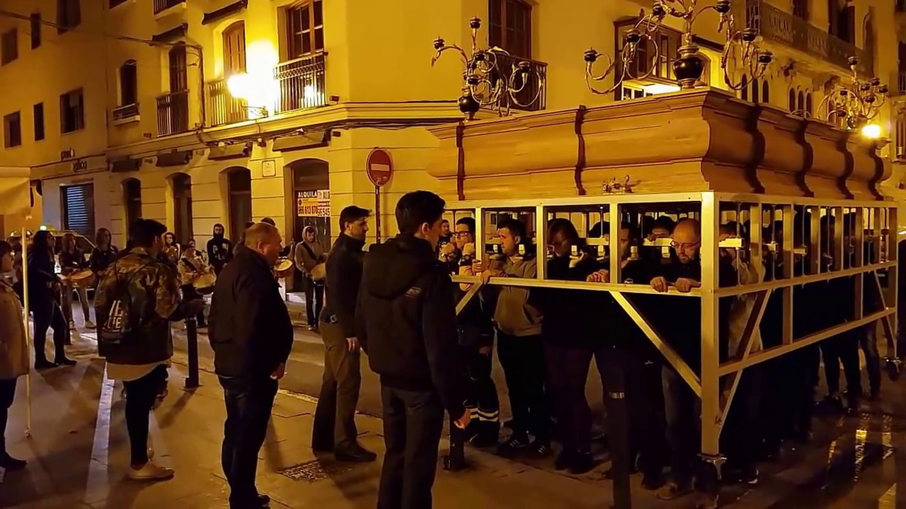 Traslado Cofradía el Lavatorio Elche 2017