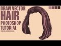 Draw Vector Hair Photoshop Tutorial