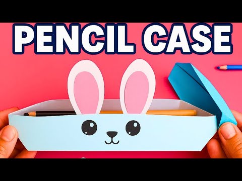 Paper pencil case || paper craft || diy|| art and craft ...