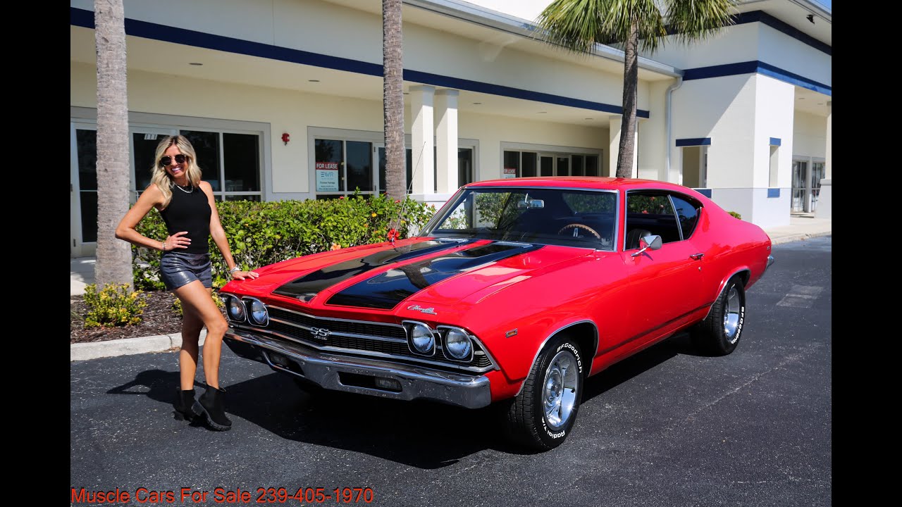 1969 Chevelle 396 BB Auto Bad Ass Machine $47500.00 239-405-1970 Tom www.musclecarsforsale.com
