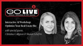Go LIVE: Interactive AI Workshop: Optimize Your Real Estate Bio