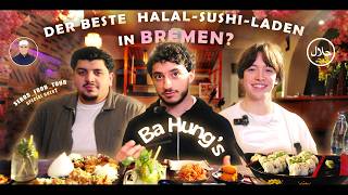 Bestes Halal Sushi in Bremen? Wir testen Bahungs Asian Kitchen! (mit sebos_food_tour)