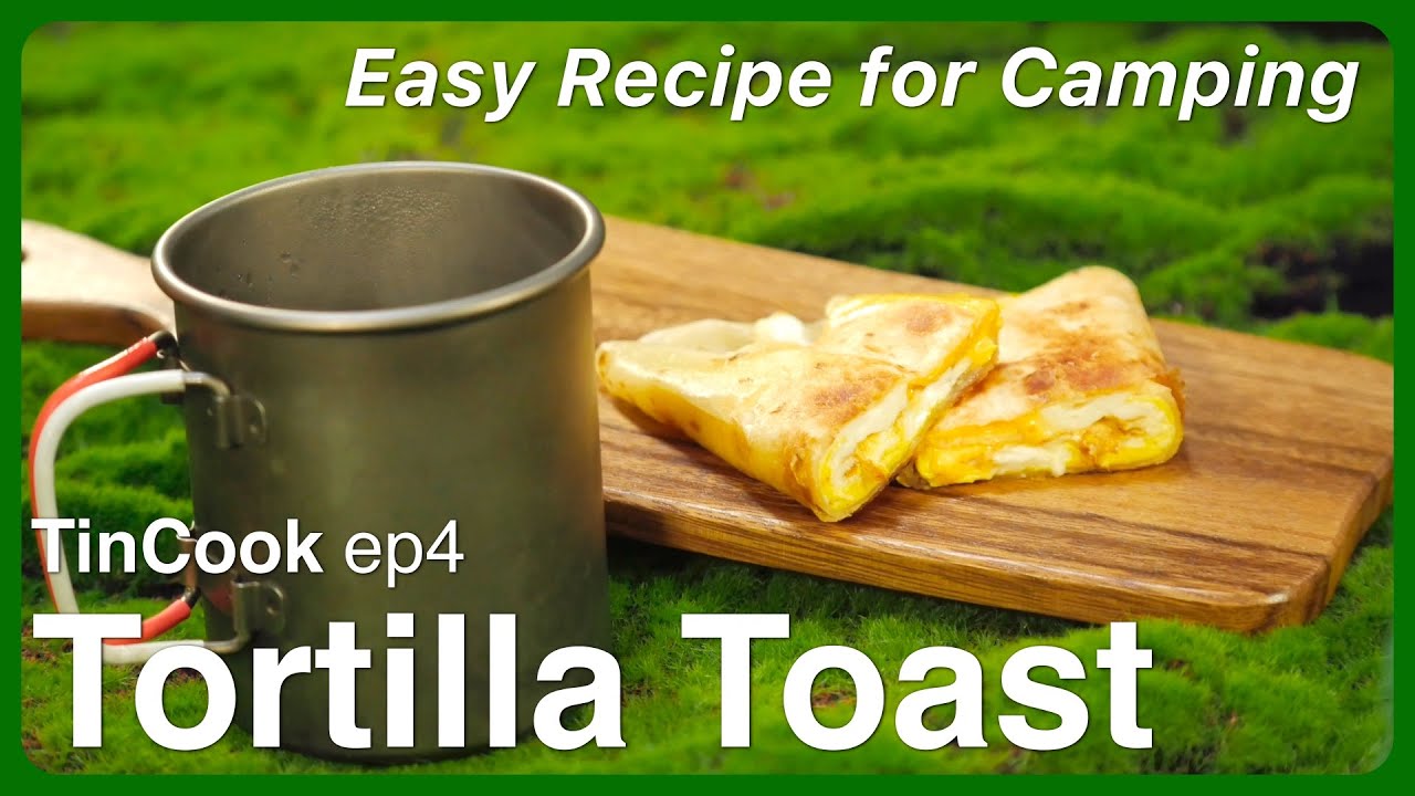 🏕️ Camping Cooking Tortilla Toast with Trangia Mess tin 🌮 YouTube