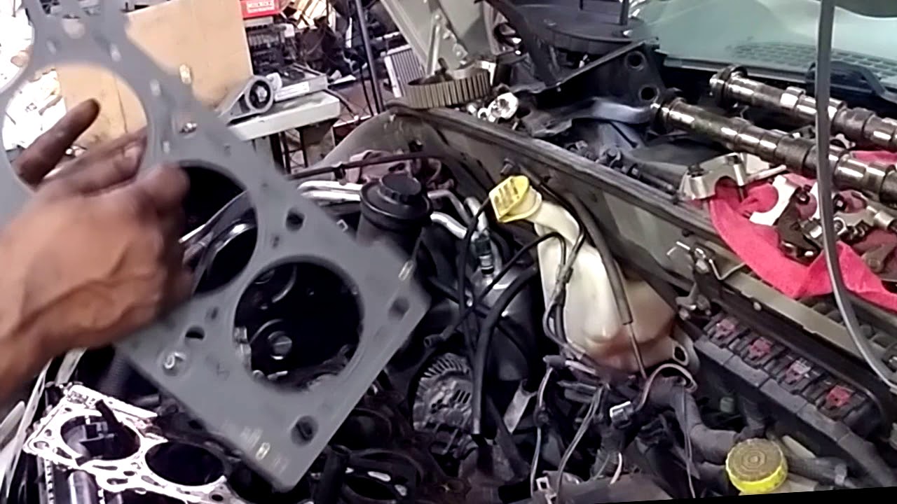 MLS Head Gasket Blown or Leaking, Overheating with AC on, PT Cruiser