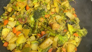Sobji Recipe Mixed Vegetables Recipe By Prova Mandiz