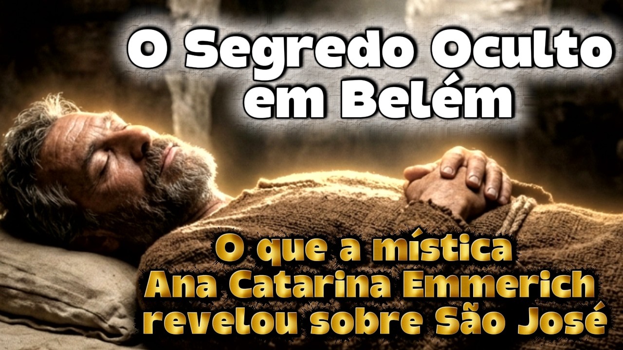 O Segredo Oculto em Belém | O que a mística Ana Catarina Emmerich revelou sobre São José