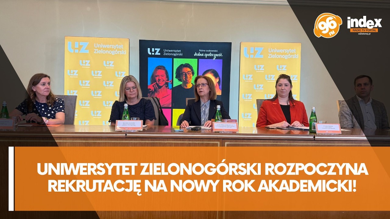 🎓 Uniwersytet Zielonogórski rozpoczyna rekrutację na nowy rok akademicki!