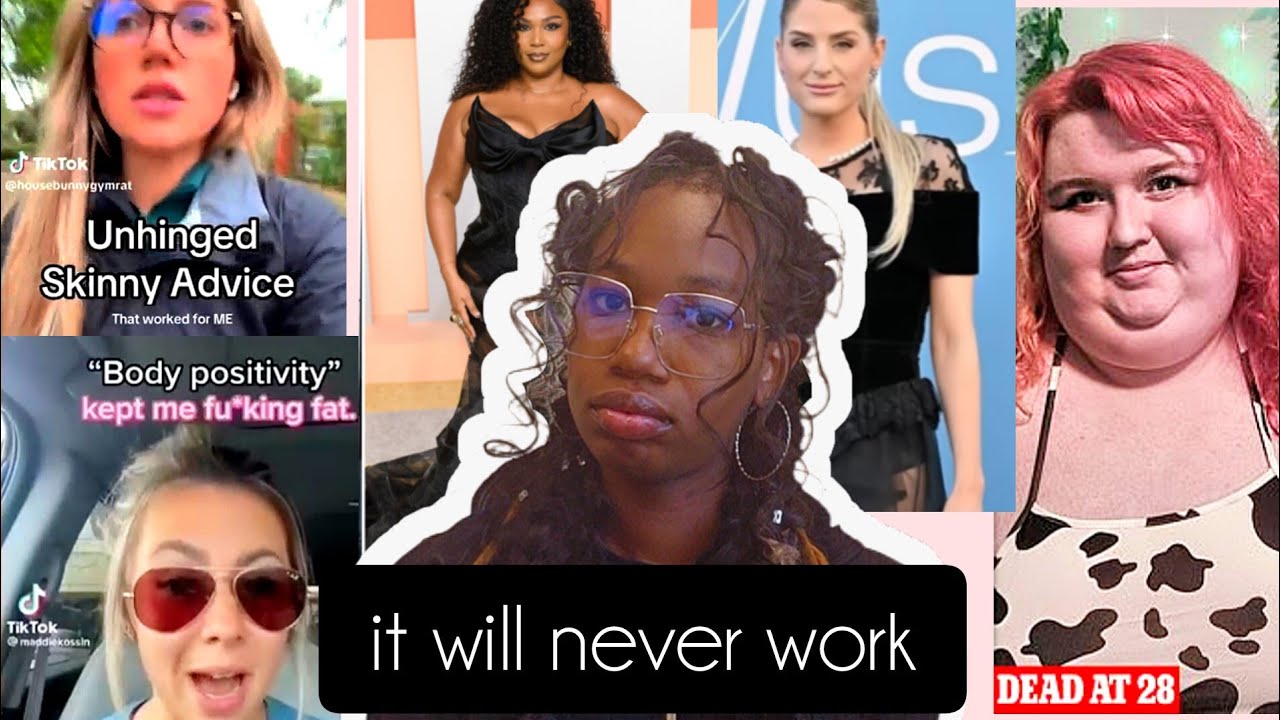 why the body positivity movement will never work, and be the cause of it's own demise