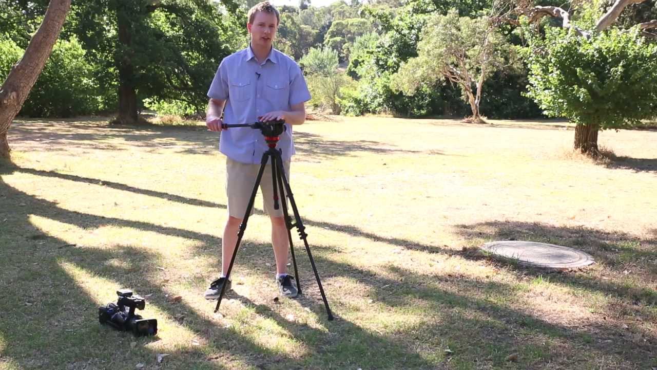Manfrotto 502HD Head & 755xb Leg Overview - YouTube