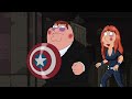 Family guy  you cant just become a marvel character halfway through