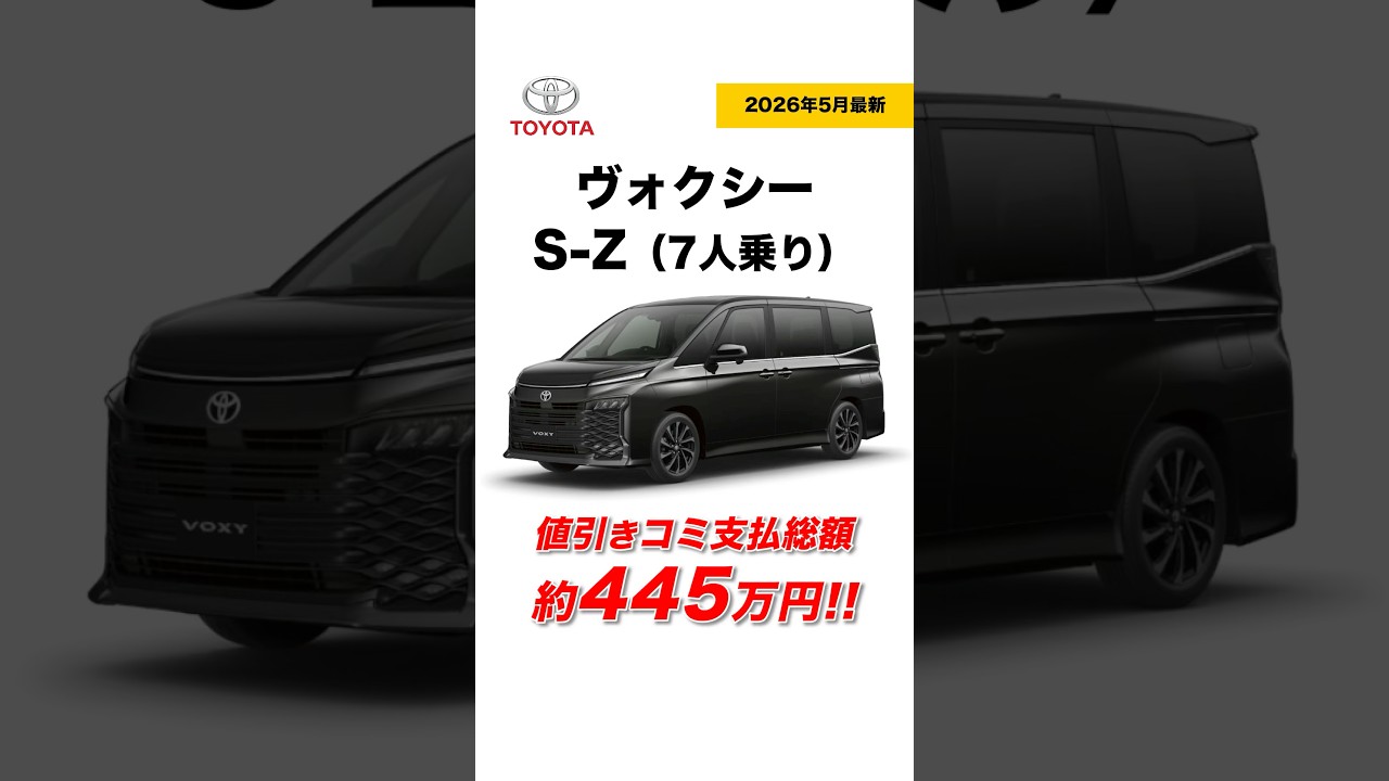 New Voxy] S-Z | Total payment including discount is approximately