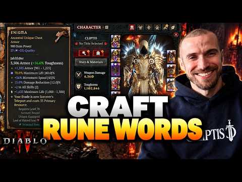 Rune Words Made EASY! The ULTIMATE Crafting Guide | Diablo 4 Season 15