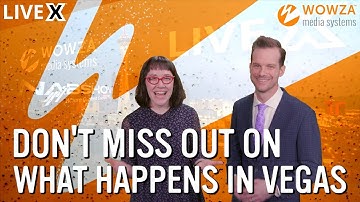 Join us for Wowza Studio Sessions at NAB Show 2018