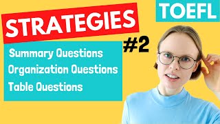 TOEFL Reading Question Types and Strategies  Part 2