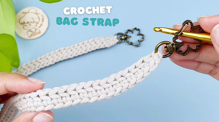 How to Crochet a Cord Super Easy | Crochet Strap for a Bag | ViVi Berry Crochet