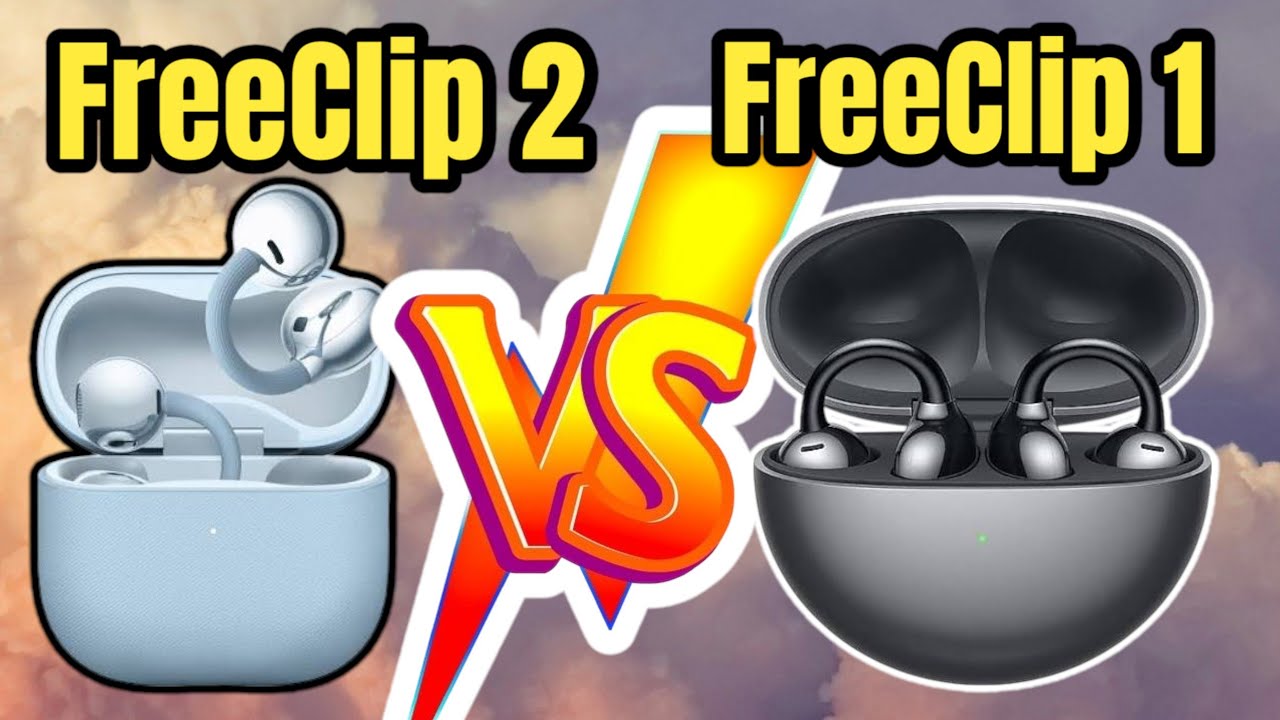Differences Between Huawei FreeClip2 and FreeClip1 - YouTube