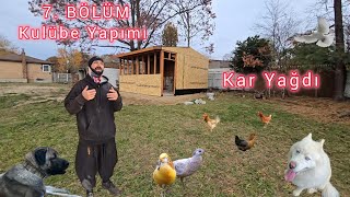 Ameri̇ka Da Kulübe Depo Yapimi 7. Bölüm Kar Yağdi