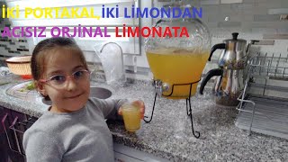 Ramazanda 2 Li̇mon 2 Portakal, Dakikalar Içinde Hazir Acısız Orijinal Pastane Usulü Li̇monata Tarifi