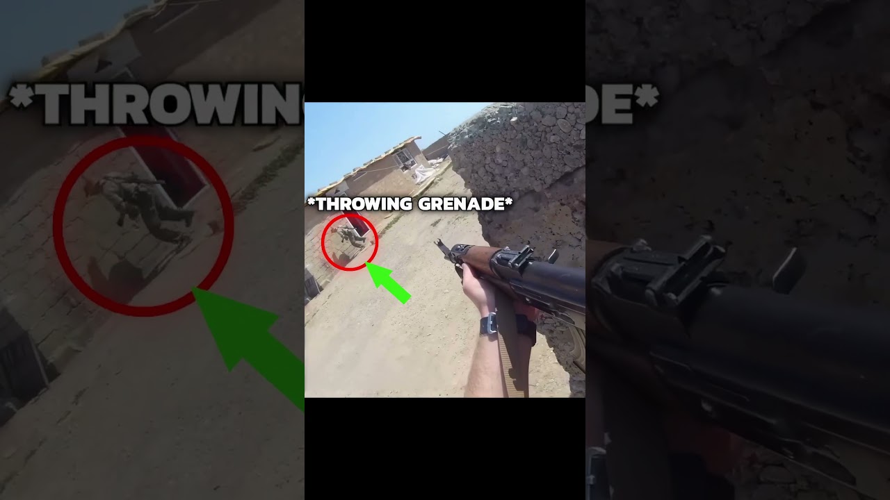 He Got Lucky When Sniper Hits His Helmet!