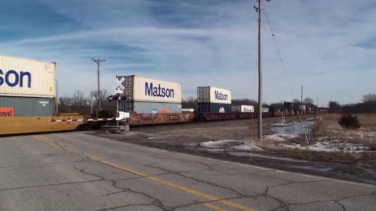BNSF Fort Madison Ia. 011214 YouTube