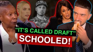 It’s Called the Draft Harris and The View Get SCHOOLED by Damon - Satire