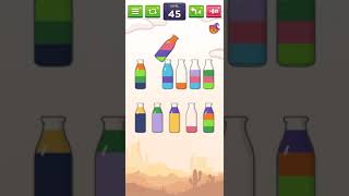 Liquid sort puzzle - Water sort puzzle - Gameplay - Level 45