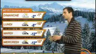 Bulletin météo Les Gets sur internet