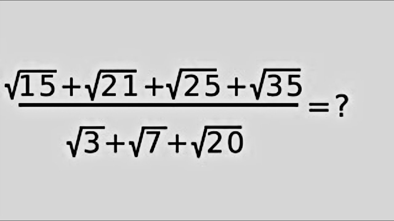 Solving a 'Harvard' University entrance exam question
