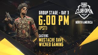 [EN] PMCO North America Group Stage Day 3 | Spring Split | PUBG MOBILE CLUB OPEN 2020