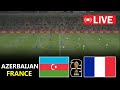 Azerbaijan vs France | World Cup European Qualifiers 2026 | PES21 Simulation Gameplay
