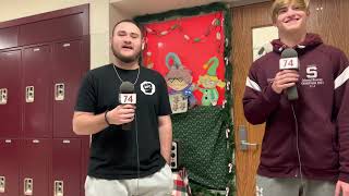 Ch. 74 12/20 (wresting vs. JB, Coffee House Holiday Show)