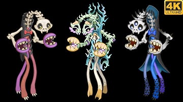 Epic Clackula - Comparison / Breeding (My Singing Monsters) 4k