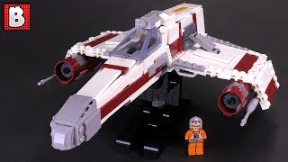 Lego Star Wars 75196 A-Wing vs TIE Silencer Microfighters - Lego Speed Build Review