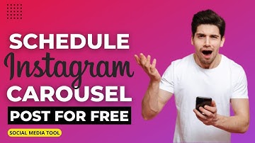 How To Schedule Instagram Carousel / Post | just 2 min | Designtalk |