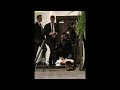 Law enforcement officers control shooting suspect during the White House Correspondents Dinner