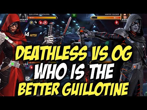 Deathless vs OG Guillotine Damage Comparison 