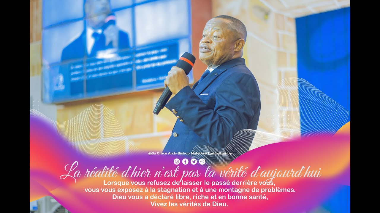 il est temps d'avancer - Sa grâce Léonard Matebwe Lambalamba