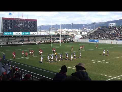 2016/01/01 第95回高校ラグビー 石見智翠館24vs19流経大柏