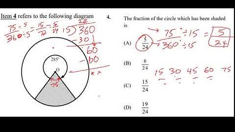 CXC Multiple Choice Paper 1 |Angle & Fraction concepts| 2022 CXC Math Revision | Paper 1.1.4