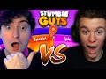 *FIRST EVER* STUMBLE GUYS SPIN BATTLE! (WITH BABY YODA)