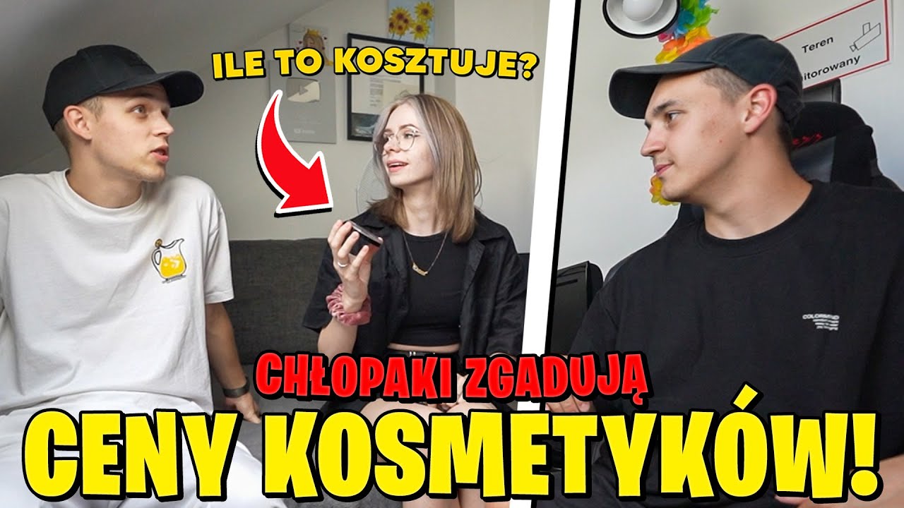 CHŁOPAKI ZGADUJĄ CENY DAMSKICH KOSMETKÓW!