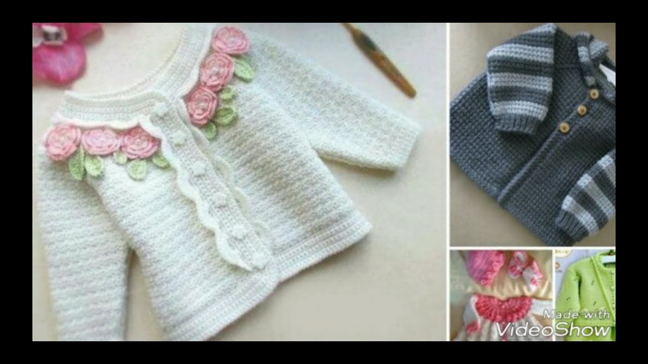 2017 En Şahane Bebek Hırkası Ve Yelek Modelleri,Örgü Videosu YouTube