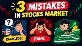 3 MISTAKES IN THE STOCK MARKET EVERY BEGINNER SHOULD AVOID News