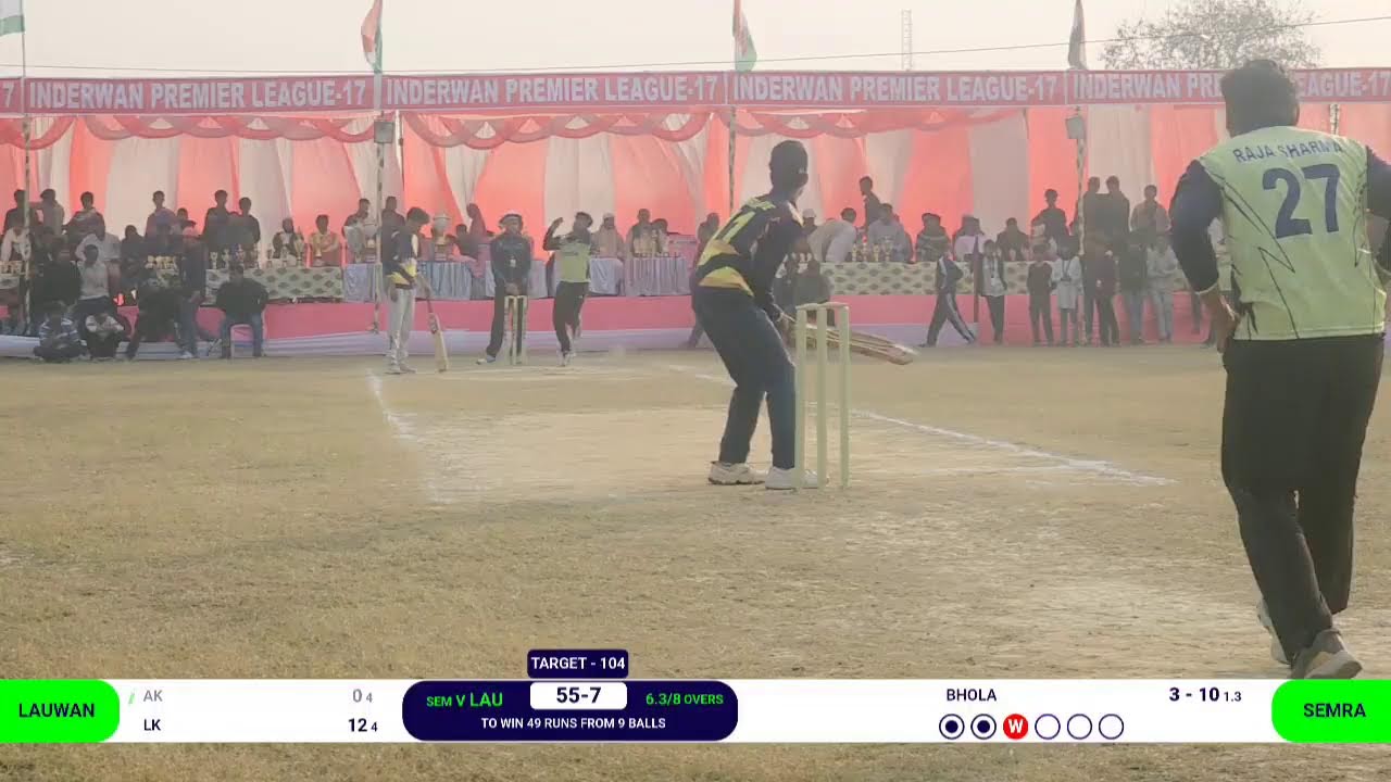 3rd लीग मैच Lauwan V/S Semra