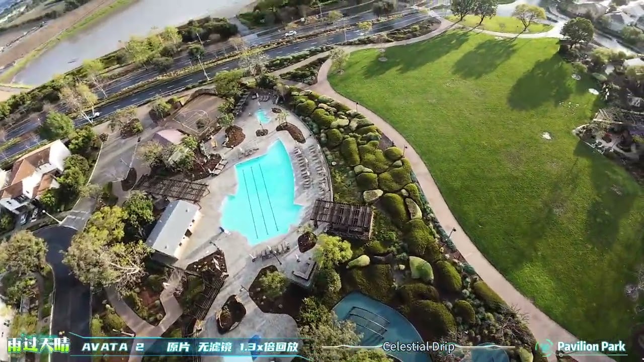 After Rain AVATA2 FPV Pavilion Park - Celestial Drip