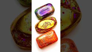Cutting Gorgeous Glitter Soaps 💆🏻♂️✨ ASMR #soap #soapcutting #drysoap #glittersoap #satisfying