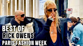 Best of Rick Owens ✨ | Paris Fashion Week Highlights 2025–2026 / Street Style